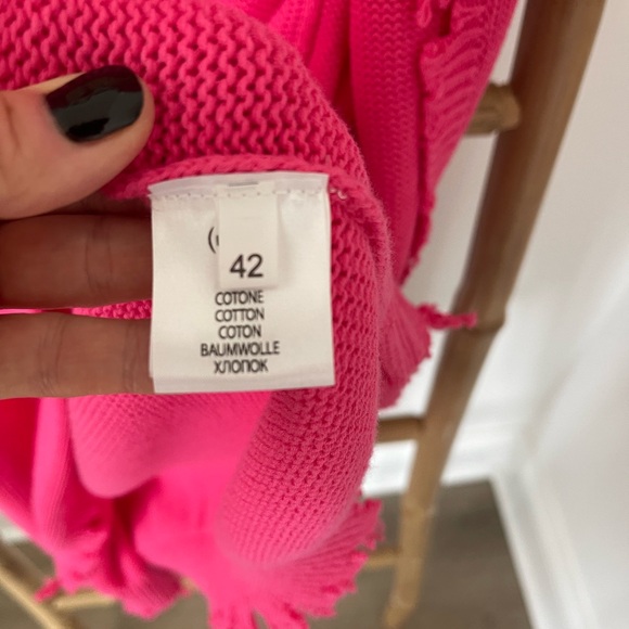 NUDE 100% Cotton relaxed fit sweater vest. - Picture 8 of 9